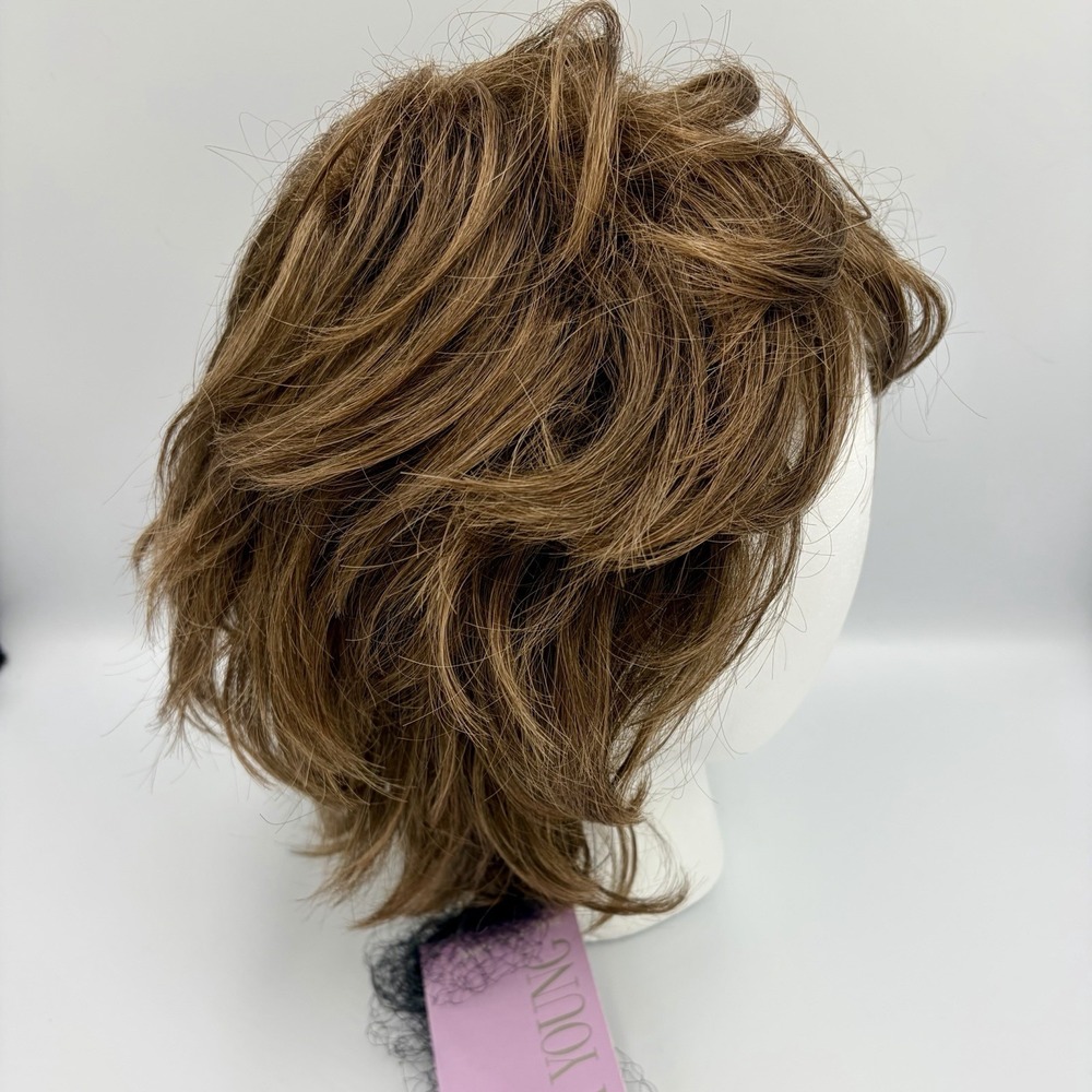 Paula Young Wig Whisperlite A6050 Color Me Exquisite Short Layer 8/12A Pecan